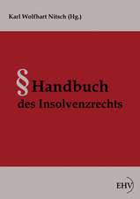 Handbuch des Insolvenzrechts