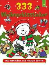 333 Weihnachtssticker (Schneemann)