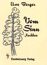 Vom Sinn - Nachlese