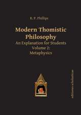 Modern Thomistic Philosophy