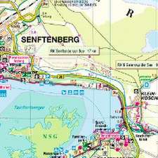 Senftenberger See und Umgebung 1 : 50 000