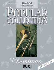 Popular Collection Christmas. Trombone + Piano / Keyboard