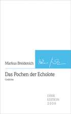 Das Pochen Der Echolote: A Staged Approach