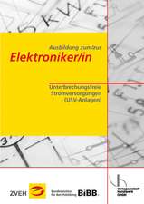 Ausbildung zum /zur Elektroniker /in