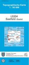 Saalfeld (Saale) 1 : 50 000