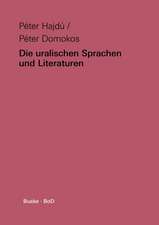 Die uralischen Sprachen und Literaturen