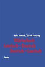 Wörterbuch Laotisch-Deutsch / Deutsch - Laotisch