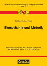 Biomechanik und Motorik