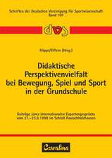 Didaktische Perspektivenvielfalt bei Bewegung, Spiel und Sport in der Grundschule