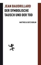 Der symbolische Tausch und der Tod