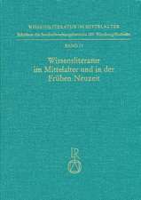 Wissensliteratur Im Mittelalter Und in Der Fruhen Neuzeit