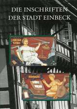 Die Inschriften Der Stadt Einbeck