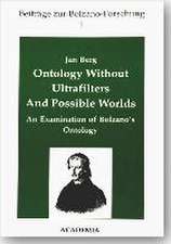 Ontology Without Ultrafilters and Possible Worlds