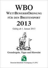 Wettbewerbsordnung für den Breitensport 2013 (WBO)