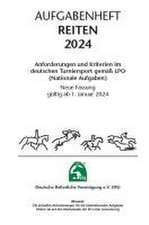 Aufgabenheft - Reiten 2024