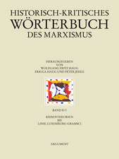 Historisch-kritisches Wörterbuch des Marxismus 8/1