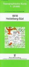 Heidelberg Süd 1 : 25 000