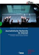 Journalistische Recherche im Internet