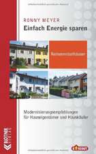 Einfach Energieparen: Reihenmittelhäuser