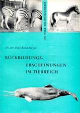 Rückbildungserscheinungen im Tierreich