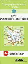 Dannenberg (Elbe) Nord 1 : 25 000