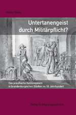 Untertanengeist durch Militärpflicht?