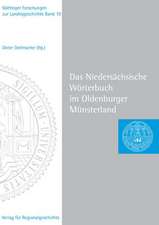 Das Niedersächsische Wörterbuch im Oldenburger Münsterland