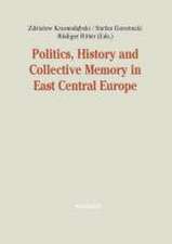 Politics, History and Collective Memory in East Central Europe