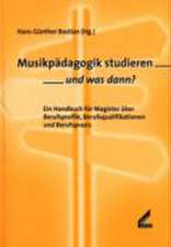 Musikpädagogik studieren - und was dann?