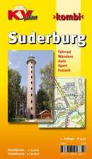 Suderburg, KVplan, Radkarte/Wanderkarte/Stadtplan, 1:30.000 / 1:12.500