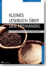 Kleines Lesebuch über den Freihandel