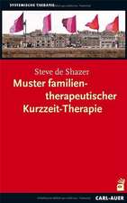 Muster familientherapeutischer Kurzzeit-Therapie