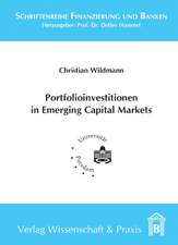 Portfolioinvestitionen in Emerging Capital Markets