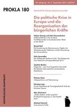 Die politische Krise in Europa und die Reorganisation der bürgerlichen Krafte