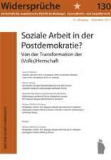 Soziale Arbeit in der Postdemokratie