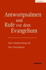 Antwortpsalmen und Rufe vor dem Evangelium - Lesejahr A