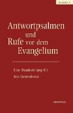 Antwortpsalmen und Rufe vor dem Evangelium - Lesejahr A