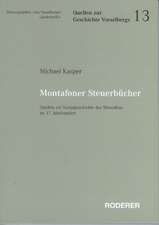 Montafoner Steuerbücher