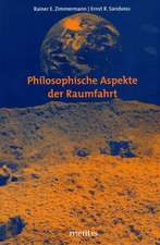 Sandvoss, E: Philosophische Aspekte der Raumfahrt