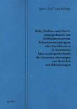 Rolle, Einfluss- und Durchsetzungschancen von Behindertenbeiräten, Behindertenbeauftragten oder Koordinatoren in Kommunen