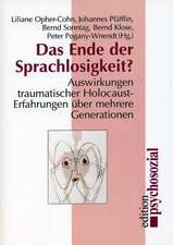 Das Ende der Sprachlosigkeit?