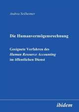 Seilheimer, A: Humanvermögensrechnung. Geeignete Verfahren d