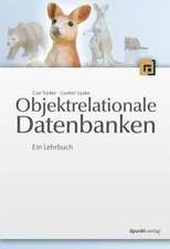 Objektrelationale Datenbanken