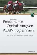 Performance-Optimierung von ABAP®-Programmen