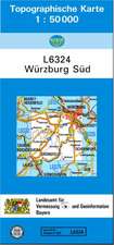 Würzburg Süd 1 : 50 000