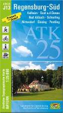 ATK25-J13 Regensburg-Süd (Amtliche Topographische Karte 1:25000)