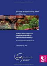 Corporate Governance und mittelständische Familienunternehmen