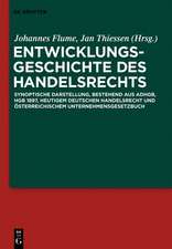 Entwicklungsgeschichte des Handelsrechts