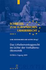 Das Urhebervertragsrecht im Lichte der Verhaltensökonomik: INTERGU-Tagung 2009