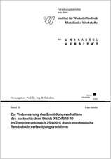 Zur Verbesserung des Ermüdungsverhaltens des austenitischen Stahls X5CrNi18-10 im Temperaturbereich 25-600°C durch mechanische Randschichtverfestigungsverfahren